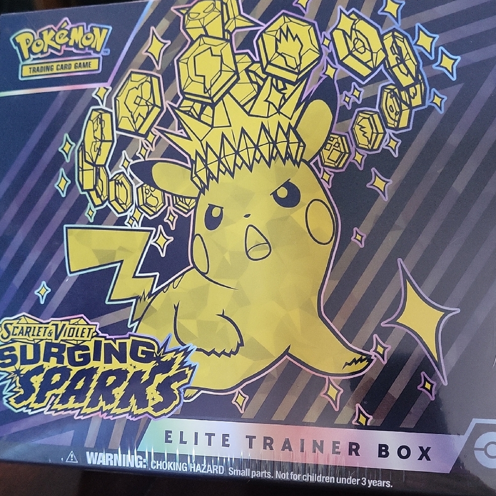 Pokemon Elite Trainer Box - Yellow and Black